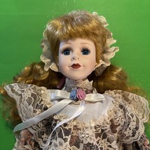 Seymour Mann Connoisseur Collection - Porcelain Doll - Victorian Dress - $37.39