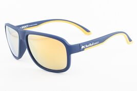 Red Bull Spect LOOP 004 Matte Dark Blue / Gold Mirror Sunglasses LOOP 4 ... - $95.04