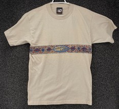 Pipeline Shirt Mens Large Spirit of Hawaii Surf North 1990&#39;s Made IN USA Beige - £35.22 GBP