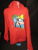 ShopDisney Goofy Pullover Hoodie for Adults Customized Red Heather Size 3 XL  - £46.50 GBP