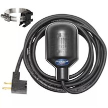 Superior Pump Wide Angle Tether Float Switch (120V 10A) w/ 25&#39; Cord &amp; Plug - £23.94 GBP