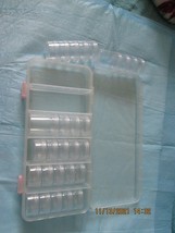 Large Plastic Bead Storage Organizer Box, 28 Jars - Containers for Beads... - $10.00