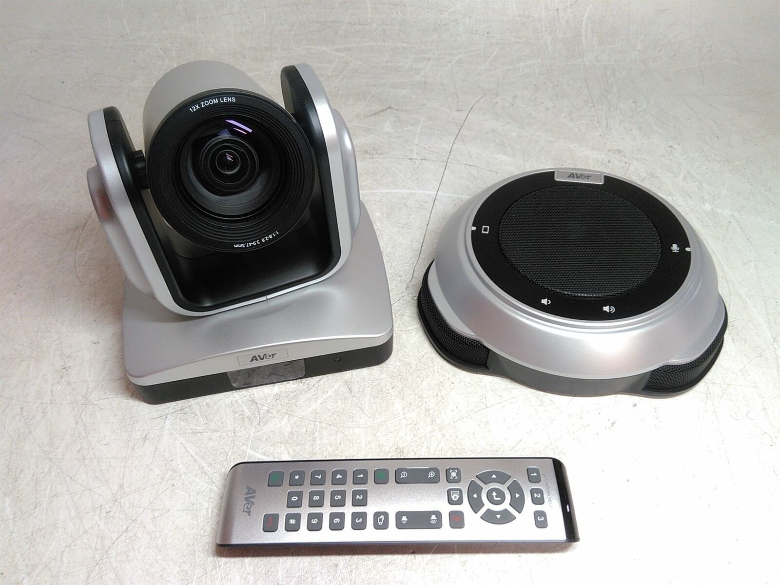Defective AVer VC520 V8U0D Video Conference Camera with V8U0B Speakerpho... - $107.40