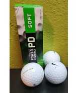Nike Precision Power Distance PD Soft Golf Balls Swoosh New in Box 3 Balls - £9.33 GBP