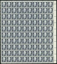 Dwight David Eisenhower Sheet of 100 Six Cent Postage Stamps Scott 1393 - $17.95