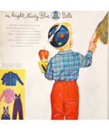 1954 Blue Bells Children&#39;s Clothes Advertisement Propeller Beanie Vintag... - $29.99