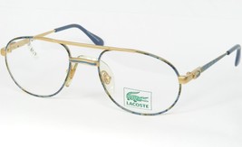 Lacoste By L&#39;amy 221 F CM91 Gold /BLUE /OLIVE Eyeglasses Glasses Frame 48-18-125 - £29.61 GBP