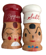 Antique His &amp; Hers Cooking W Hats Salt And Pepper Shakers-RARE VINTAGE-S... - $458.63 CAD