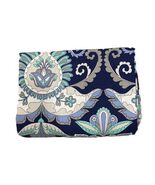 PB Dorm Natalie Queen/Full Duvet Cover Bold Blue &amp; Black Paisley print - $44.95