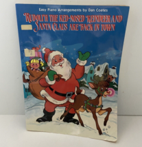Rudolph the Red-Nosed Reindeer And Santa Claus Are Back In Town Sheet Music Book - £5.78 GBP