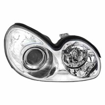 Headlight For 2002-2005 Hyundai Sonata Right Side Chrome Housing With Projector - £110.03 GBP