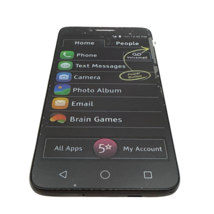 Alcatel Jitterbug Smart A622GL  Android Smartphone 5.5&quot; Display 8GB GSM ... - $19.76