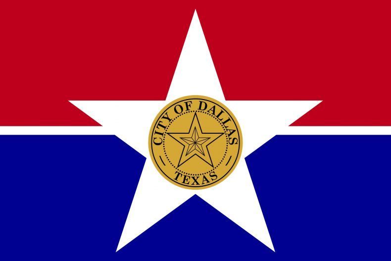 Dallas City Nylon Flag 2&#39;x3&#39; - $59.40
