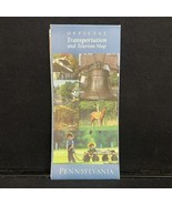 Pennsylvania Official Transportation And Tourism Map Department Vintage ... - $13.49