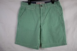 AMERICAN EAGLE OUTFITTERS Men&#39;s Seersucker Cotton Bermuda Shorts size 33 - £13.23 GBP