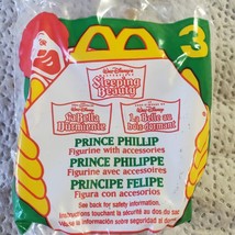 1996 McDonalds Happy Meal Toy Prince Phillip 3 Action Figure Sleeping Be... - £7.75 GBP