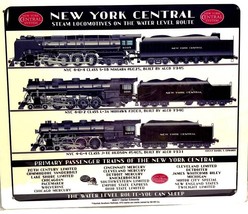 Railroad Sign - NEW YORK CENTRAL Steam Train //  Artist Daniel Edwards C... - £30.32 GBP