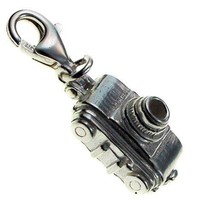 Welded Bliss Sterling 925 Silver Clip On Charm Rangefinder Style Camera ... - $39.20