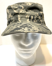 Utility Air Force Military Cap Hat Digital Camo Size 7 1/8 Fitted Sekri ... - £12.04 GBP