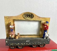 Home Towne Photo Express Christmas Train Car JC Penney Village 1999 Vtg - £6.14 GBP