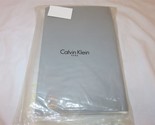 Calvin Klein Tailored Cal King Bedskirt Grey Blue Zinc NIP - £51.40 GBP
