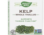 Nature&#39;s Way KELP Herbal Iodine Source THYROID SUPPORT Vegan 600 mg 180 ... - $18.49