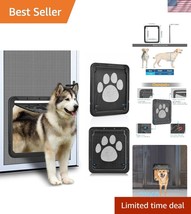 Self-Closing Magnetic Pet Screen Door for Large Dogs &amp; Cats - Easy Install - $1,131.80 MXN
