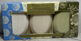 Crabtree &amp; Evelyn Soap Trio-LaSource Goatmilk Gardener New - $29.69