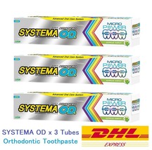 3 x SYSTEMA OD Advanced Orthodontic Toothpaste with Micro Power deep cle... - £26.62 GBP