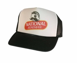 National Bohemian Beer Hat Trucker Hat Snap Back Adjustable - £19.71 GBP