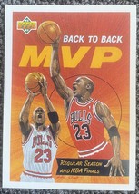 Michael Jordan, 92-93 Upper Deck MVP Card - £7.99 GBP