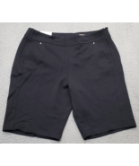 Greg Norman Golf Performance Shorts Women XL Black Stretch Slash Pocket ... - $29.41
