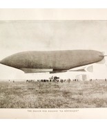 La Republique French Airship War Blimp 1908 Historical Military Aviation... - $27.34 CAD