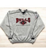 Vintage 1990s Chicago Bulls NBA Embroidered Pullover Sweater Sweatshirt ... - $68.00