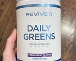 Revive MD Daily Greens - Whole Food Powder fresh berry  Flavor - 07/2026 - $27.12