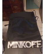 Rebecca Minkoff Black Lightweight  13"X 12" Gym Travel Tote Bag with Drawstring - $61.28