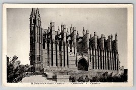 RPPC Barcelona Spain Palma de Mallorca Cathedral Postcard I25 - £7.15 GBP
