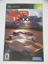 XBOX - SEGA GT 2002 (Replacement Manual) - £9.39 GBP