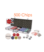 Custom Classic Dice Poker Chip Set 3 Initials on Both Side of Chips - 50... - £87.60 GBP