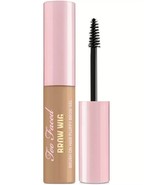 Too Faced Brow Wig Brush On Hair Fluffy Brow Gel NATURAL BLONDE .19oz 5m... - $23.77 CAD
