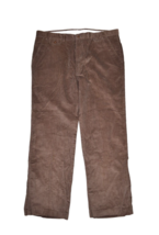 Vintage Levis Pants Mens 40x32 Brown Corduroy Sportswear 80s Flap Straig... - £29.36 GBP