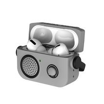 Generic For Airpods 4th Gen 2024 (Color: DARK GRAY) Hard back Hard Silic... - $44.93