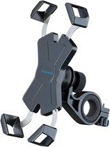 New Bike Phone Mount With Stainless Steel Clamp Arms Anti Shake And Stable 360° - £32.23 GBP