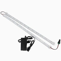 LEDupdates 2pcs 20&quot; Showcase LED Light 40&quot; length for 4ft Showcase, Under cabine - £34.21 GBP