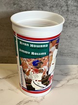 Philadelphia Phillies 2011 Plastic Game Cup- Utley Howard Rollins- Coca Cola - £7.27 GBP