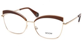 New Woow Good Mood 1 Col 0966 Brown Eyeglasses 51-17-140 B40mm - £153.22 GBP