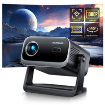 Portable 1080P Support Movie Projector 145° Rotatable 50% Zoom Fully Sea... - $431.53