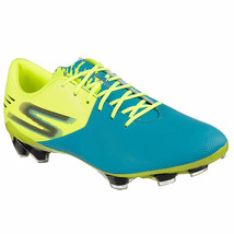 SKECHERS Performance Go FG Men&#39;s Reflex Firm Ground Soccer Cleats Turquoise 11.5 - £30.21 GBP