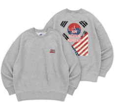 MADEHANMUT Korea Taegukgi x USA Flag Sweatshirt Casual Sports Lifestyle ... - €55,46 EUR