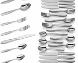 Reed &amp; Barton Anniston 74 Piece Flatware Set Service For 12 Stainless 18... - $285.00